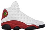 Air Jordan XIII 13 white/ red