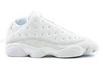 Air Jordan XIII 13 Low White Metallic Silver Ice Blue