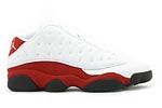 Air Jordan XIII 13 Low White Red