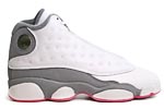 Air Jordan XIII 13 GS White Pink Stealth