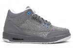 Jumpman Air Jordan III (3) Cool Grey Flip