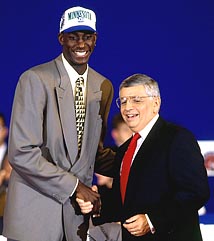 Kevin garnett draft
